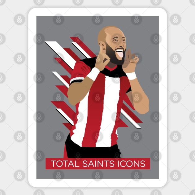 4-0 Sticker by Total Saints Icons